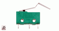 Microcontacto a lengueta curva  5A MSW-19
