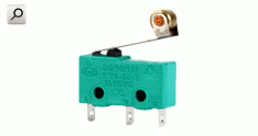Microcontacto a lengueta c-rodillo  5A MSW-13