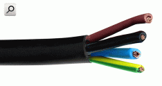 Cable taller  4x 1,5mm2 NEG