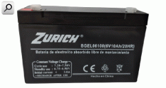Bateria   6,0V  10A/h elect-absorb