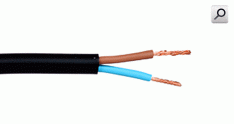 Cable taller  2x 0,75mm2 NEG
