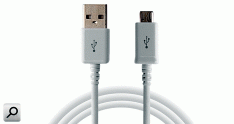 Cable armado PC 1M USB-A a 1M MicroUSB rap 1M