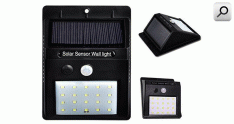 Artef pared LEDs SOLAR   6,0LEDs SMD c-sensor