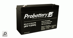 Bateria   6,0V  12A/h elect-absorb Probatt