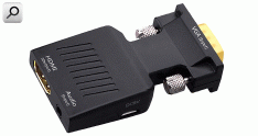 Convertidor VGA a HDMI c-cable USB