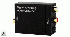 Convertidor de audio digital RCA - TSK