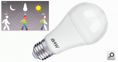 Lampara LEDs Espec 13W BLF 220V A60 c-sen E27