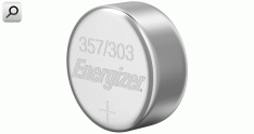 Pila boton d11,6xH 5,3mm 1,5V Ox-Plata 357