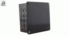 Caja paso  120x 120x 80mm ChAc 0,89mm