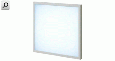 Artef techo LEDs  1x 36W BLF cuad L400 BLA