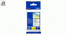 Rotuladora; Cinta  12mm NEG letra BLA TZE231