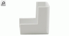 Cablecanal ciego b 27xh30; Curva externa BLA