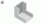 Cablecanal ciego b 30xh10; Curva externa BLA
