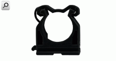 Abrazadera PVC "U" M20 NEG