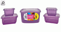Lunchera t-tupper set x 5 hermetico 2650ml C
