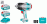Llave impacto bateria 20V   3/4" 1350Nm 2bat