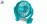 Ventil pie  178mmD 3aspas