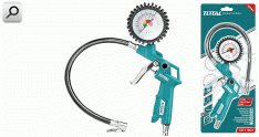 Pistola aire p-inflar neumat c-manometro