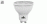 Lampara LEDs Dicro Dim   7,0W BLF 220V GU10
