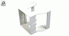 Soporte DIN  2 mod BLA