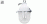 Artef colgar  1xE40  250W ChAc-PC