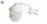 Artef p-brazo 1xE40  250W AlFo-PC braz-corto