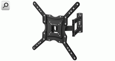 Soporte p-TV 23" a 55"  30kG br-fijo NEG