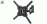 Soporte p-TV 23" a 55"  30kG br-fijo NEG