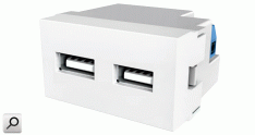 Mod cargador 2 USB BLA  2,0A 1M        Urbana