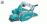 Cepilladora  550W 17000rpm 82mmA 0- 2,0mm