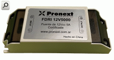 Fuente switching 2x220Vca-12Vcc   5,0A modul