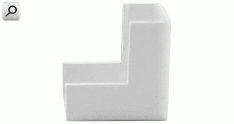 Cablecanal ciego b 18xh21; Curva externa BLA