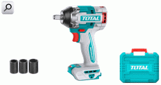 Atornillador impacto inalamb 20V 1/2" 2200rpm