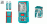 Medidor distancia   60Mts laser
