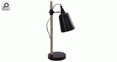 Artef lamp escrit  1xE27 Vinicio madera NEG