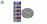 Pila boton d20,0xH 3,2mm  3,0V Litio CR2032 M