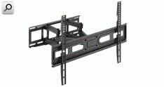 Soporte p-TV 32" a 70"  30kG 2 braz NEG