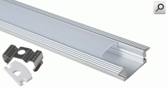 Artef bajo-mueble LEDs  2,0M embutir opal