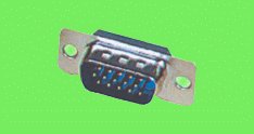 Ficha PC DB15 Macho 3hiler alta densidad