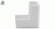 Cablecanal ciego b 40xh16; Curva externa BLA
