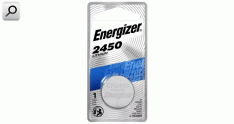 Pila boton d20,0xH 2,5mm  3,0V Litio CR2450