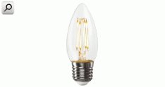 Lampara LEDs Filam   4,0W BLF 220V Vela   E27