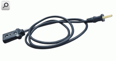 Cable armado 220V 1,5M p-chato p-calefon