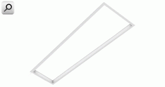 Artef techo; Kit adaptador 1200X300 LEDs