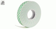 Cinta adhes doble faz   10M   24mmA  1,0mmE